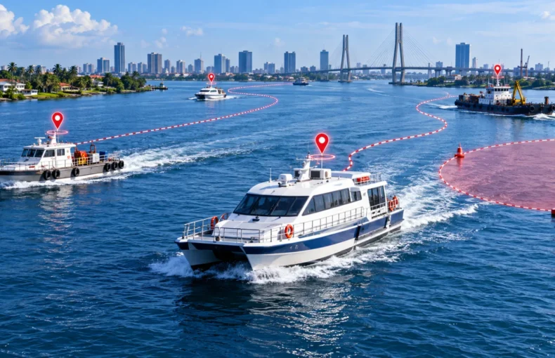 GPS tracking for boats on Nigerian inland waterways