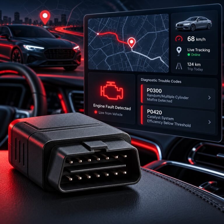 Ciska OBD-II + RFID - Diagnostics and driver ID