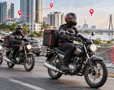 GPS tracking for dispatch bikes and delivery fleets