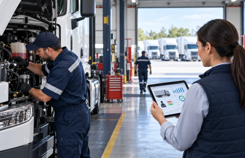 Preventive fleet maintenance and driver safety
